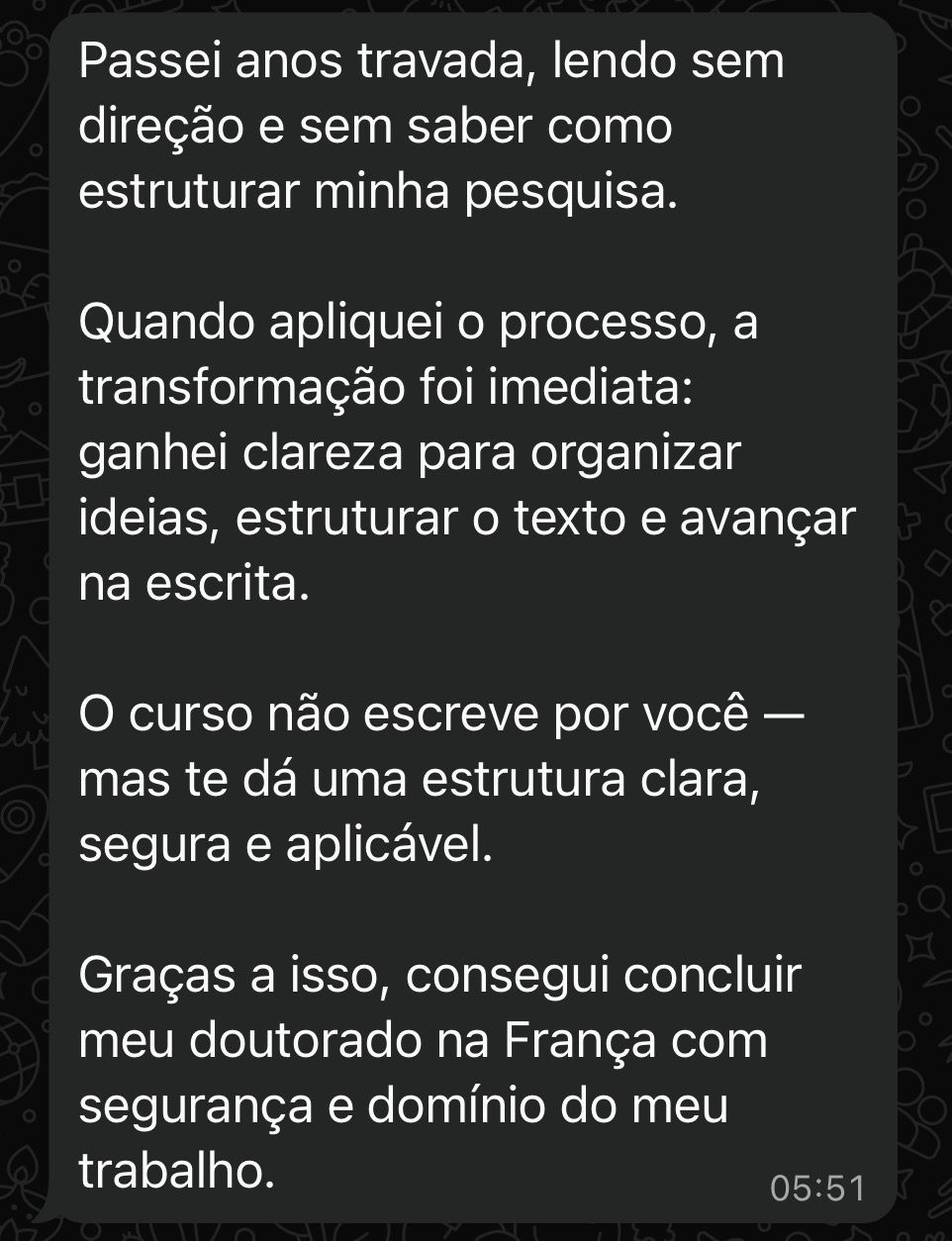 Depoimento de Janaína